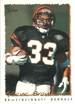 Steve Broussard Cincinnati Bengals 1995 Topps NFL #86